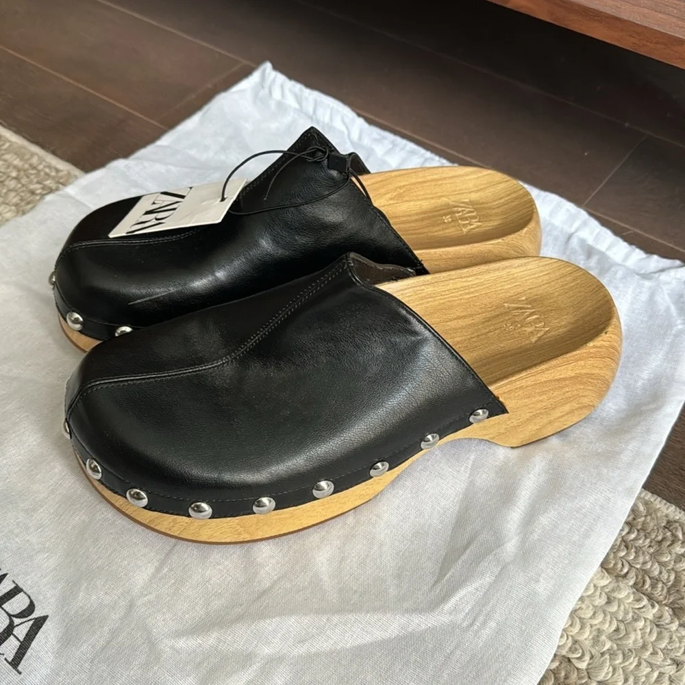(SOLD)ZARA Clogs - Picture 8 of 10